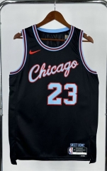 2026 City Version Chicago Bulls Black #23 NBA Jersey-311