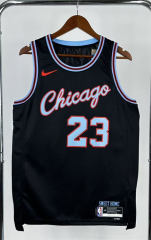 2026 City Version Chicago Bulls Black #23 NBA Jersey-311