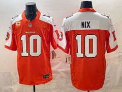 NFL Denver Broncos 3rd Generation Orange #10 Jersey(Logo 2)-0840