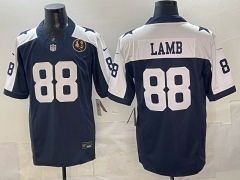 NFL Dallas Cowboys 3rd Generation Blue&White#88 Jersey(Logo 5)-0840