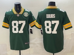NFL Green Bay Packers 2nd Generation Green #87 Jersey(Logo 1)-0840