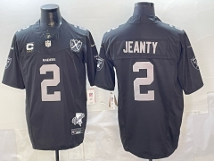 NFL 3rd Generation Retro Edition Las Vegas Raiders Black#2 Jersey(Logo 2)-0840