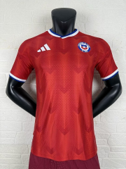 Player Version 2026-27 Chile Home Red Thailand Soccer Jersey