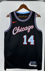2026 City Version Chicago Bulls Black #14 NBA Jersey-311