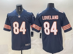 NFL Chicago Bears Royal Blue #84 Jersey-0840