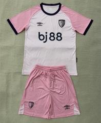 2025-26 AFC Bournemouth 2nd Away Pink Soccer Uniform-AY