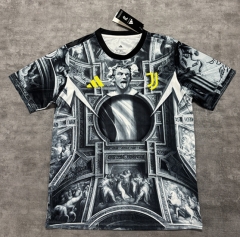 (S-4XL)#10  26-27 Special Edition Juventus Grey Thailand Soccer Jersey AAA-4506