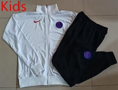 2025-2026 Paris SG White  Kids/Youth Soccer Jacket Unifrom-815