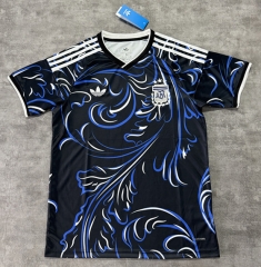 (S-4XL) 2026-27 Argentina Away Blue&Black Thailand Soccer Jersey AAA-4506
