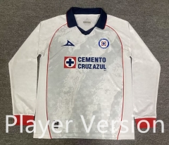 (s-4xl)Player version 2025-2026 Cruz Azul White LS Thailand Soccer Jersey AAA-912