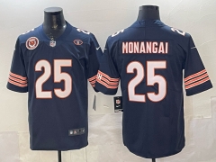 NFL Chicago Bears Royal Blue #25 Jersey(Logo 5)-0840