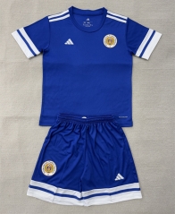 2025-26 Curaçaos voetbalelftal Home Blue Soccer Uniform-AY