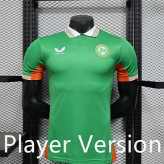 Player  Version 26-27 Ireland Home Green Thailand Soccer Jersey AAA-888