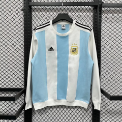 2026-27 Argentina Blue&White Thailand Tracksuit Top