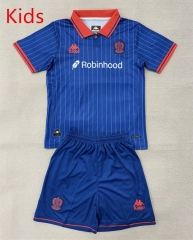 2025-2026 OGC Nice 2nd Away Blue Kids/Youth Soccer Uniform-AY