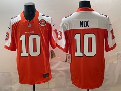 NFL Denver Broncos 3rd Generation Orange #10 Jersey(Logo 4)-0840