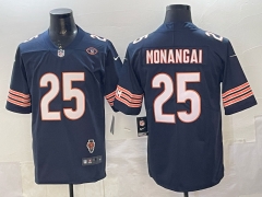 NFL Chicago Bears Royal Blue #25 Jersey(Logo 4)-0840