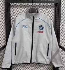 2025-26  Napoli Light Grey Thailand Trench Coats -8268