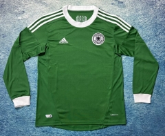 Retro Version 12 Germany Green Thailand LS Soccer Jersey AAA-6590