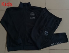 2025-2026 Jordan Paris SG Black Kids/Youth Soccer Jacket Unifrom-815