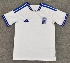 (S-4XL)2026 World Cup Greece Home White Thailand Soccer Jersey AAA-512