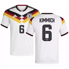 #6  KIMMICH 26-27 World Cup Germany Home White  Thailand Soccer Jersey AAA-4506