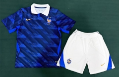 2026 World Cup France Home Blue Soccer Uniform-6748