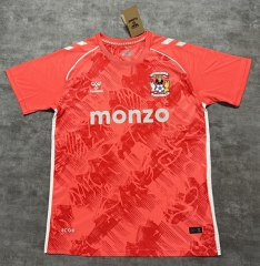 (S-4XL) 25-26 Coventry City Away Red&Orange Thailand Soccer Jersey AAA-4506