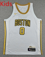 2026 City Edition Boston Celtics White #0 Youth/Kids NBA Jersey-1380