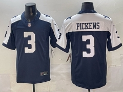 NFL Dallas Cowboys 3rd Generation Blue&White#3 Jersey-0840