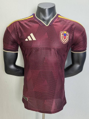 Player version 26-27 Venezuela Home Red Thailand Soccer Jersey AAA