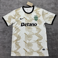 （s-4xl）2025-26 Special Edition  Sporting Clube de Portugal  Light Yellow Thailand Soccer Jersey AAA-4506