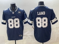 NFL Dallas Cowboys 3rd Generation Royal Blue#88 Jersey(Logo 4)-0840