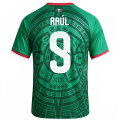 #9 Raúl  2026-27 Mexico Home Green Thailand Soccer Jersey AAA-4506