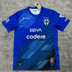 (S-4XL) 2025-2026 Monterrey 2nd Away Blue Thailand Soccer Jersey AAA-4506