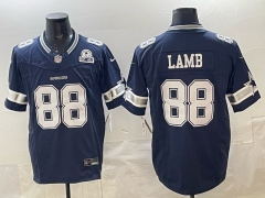 NFL Dallas Cowboys 3rd Generation Royal Blue#88 Jersey(Logo 2)-0840