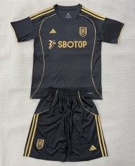 2025-2026 Fulham 2nd Away Black Soccer Uniform-AY