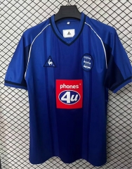 (S-4XL) Retro Version 02-03 Birmingham City Home Blue Thailand Soccer Jersey AAA-2044