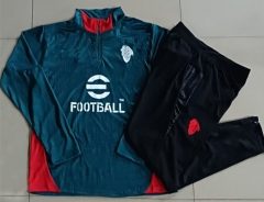 2025-26 AC Milan Green Thailand Soccer Tracksuit-815