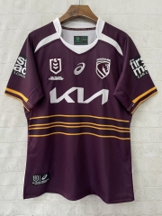 (s-7xl)2026   Mustang  Home Purple&Red Thailand Rugby Shirt