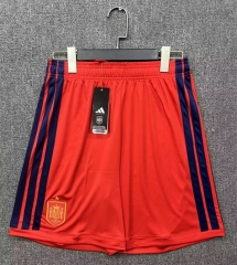 2026-27 Spain Home Red Thailand Soccer Shorts