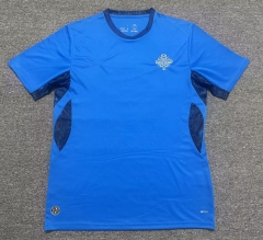 (S-4XL) 25-26 Iceland Home Blue Thailand Soccer Jersey AAA-512