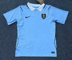 (S-4XL)2026 World Cup Uruguay Home Blue Thailand Soccer Jersey AAA-2483