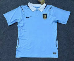(S-4XL)2026 World Cup Uruguay Home Blue Thailand Soccer Jersey AAA-2483