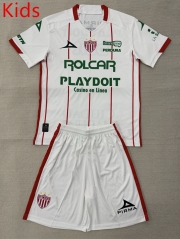 2025-26 Necaxa Home White Kids Soccer Uniform-AY