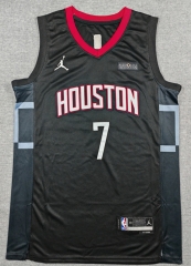 Houston Rockets Black#7 NBA Jersey-1380