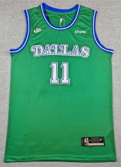 Classic Version Dallas Mavericks Green #11 NBA Jersey-1380