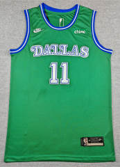 Classic Version Dallas Mavericks Green #11 NBA Jersey-1380