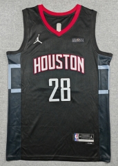 Houston Rockets Black#28 NBA Jersey-1380