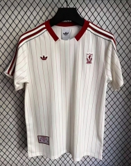 Retro Version 25-26 Liverpool Beige Thailand Soccer Jersey AAA-2483
